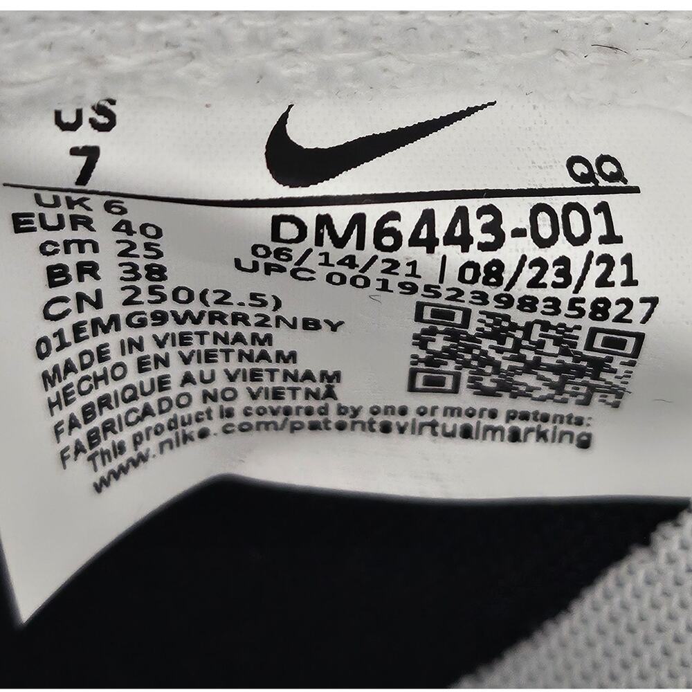 NIKE BLAZER LOW SACAI “BLACK PATENT” – MEN’S SIZE 7 / WOMEN’S 8.5 – DM6443-001 - Picture 6 of 12